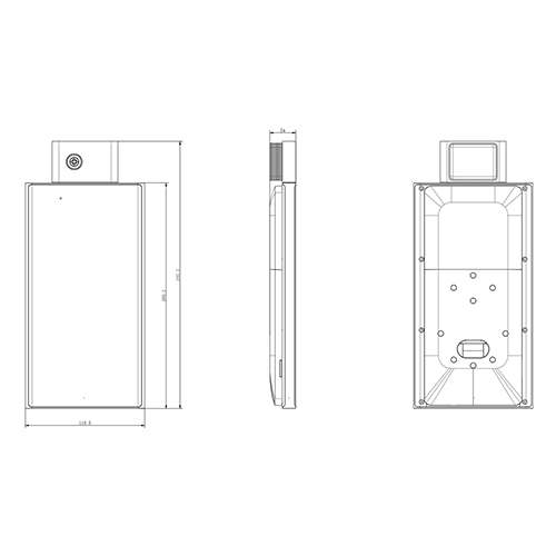 ?？低曢T禁一體機DS-K1T673系列測溫人臉門禁一體機