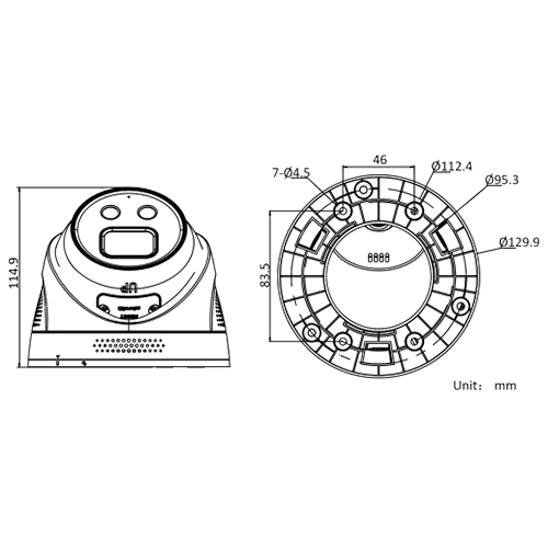 DS-2CD3346FDWDA3-IS