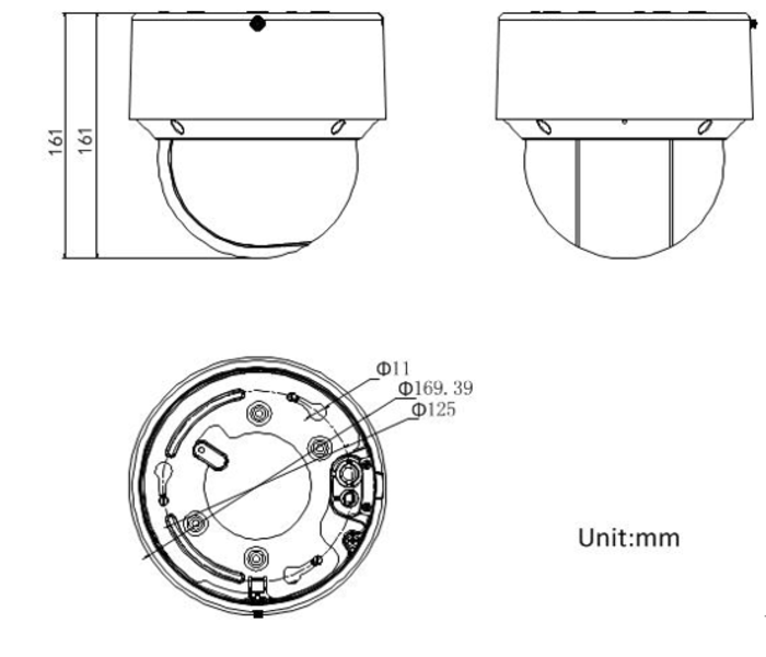 DS-2PT7D20IW-DE(12X)(S6)(B)產品尺寸